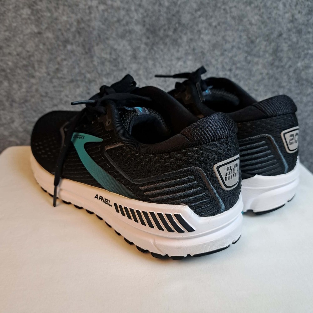 Brooks Ariel 20 Women's Size 9 D (Wide) Comfort Running Shoes Black Blue - Picture 6 of 11